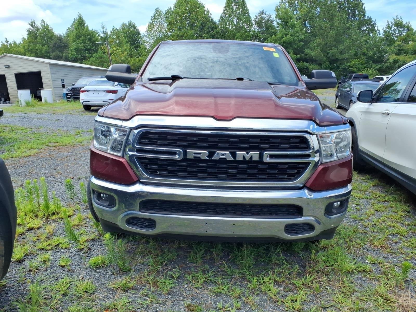 Used 2024 Delmonico Red Pearlcoat Ram Big Horn image 4