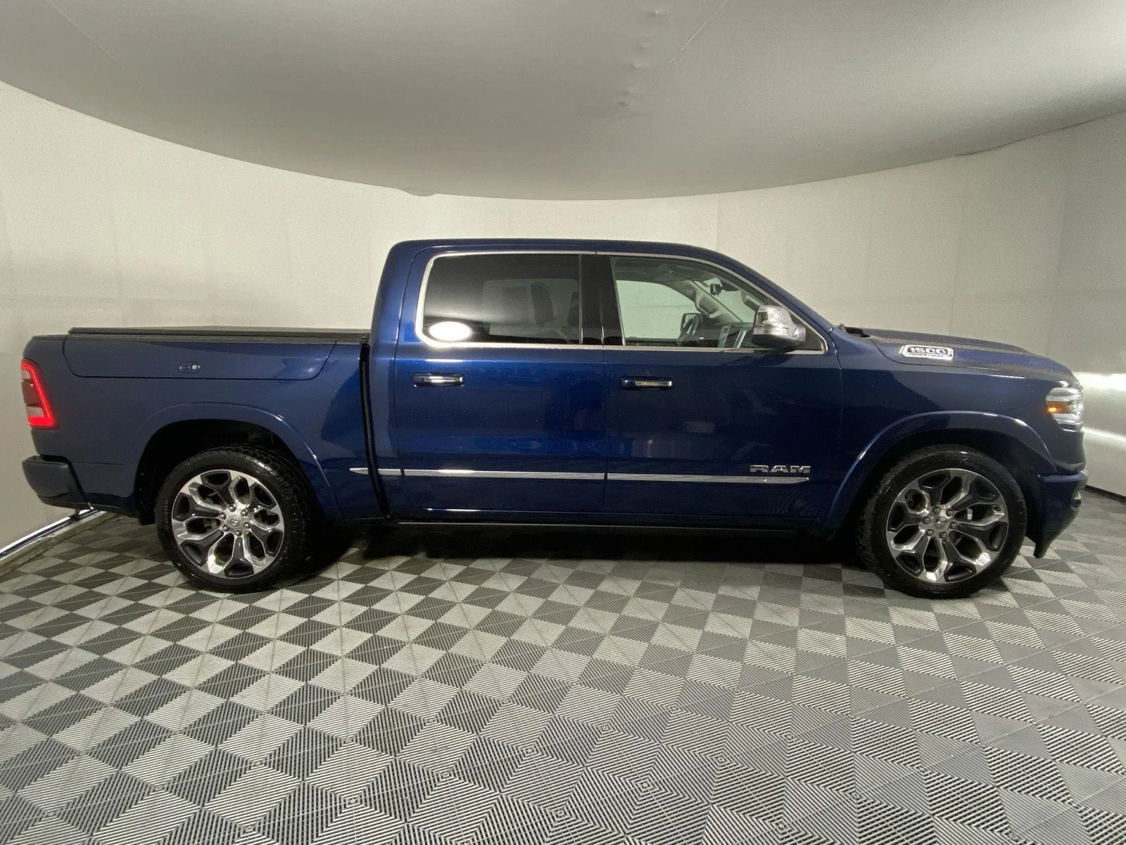 Used 2022 Patriot Blue Pearlcoat Ram Limited image 4