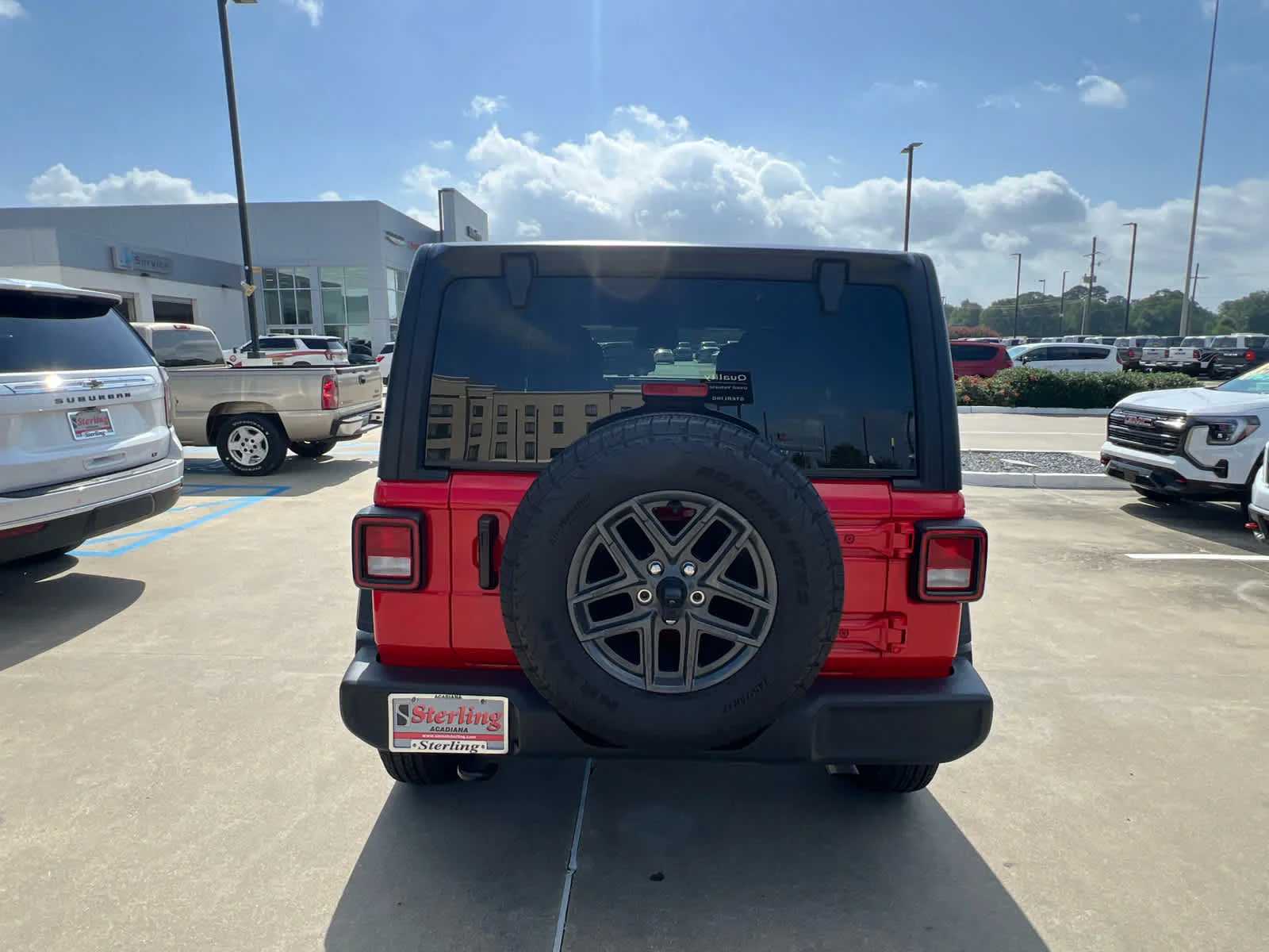 Used 2025 Firecracker Red C Jeep Sport S image 4