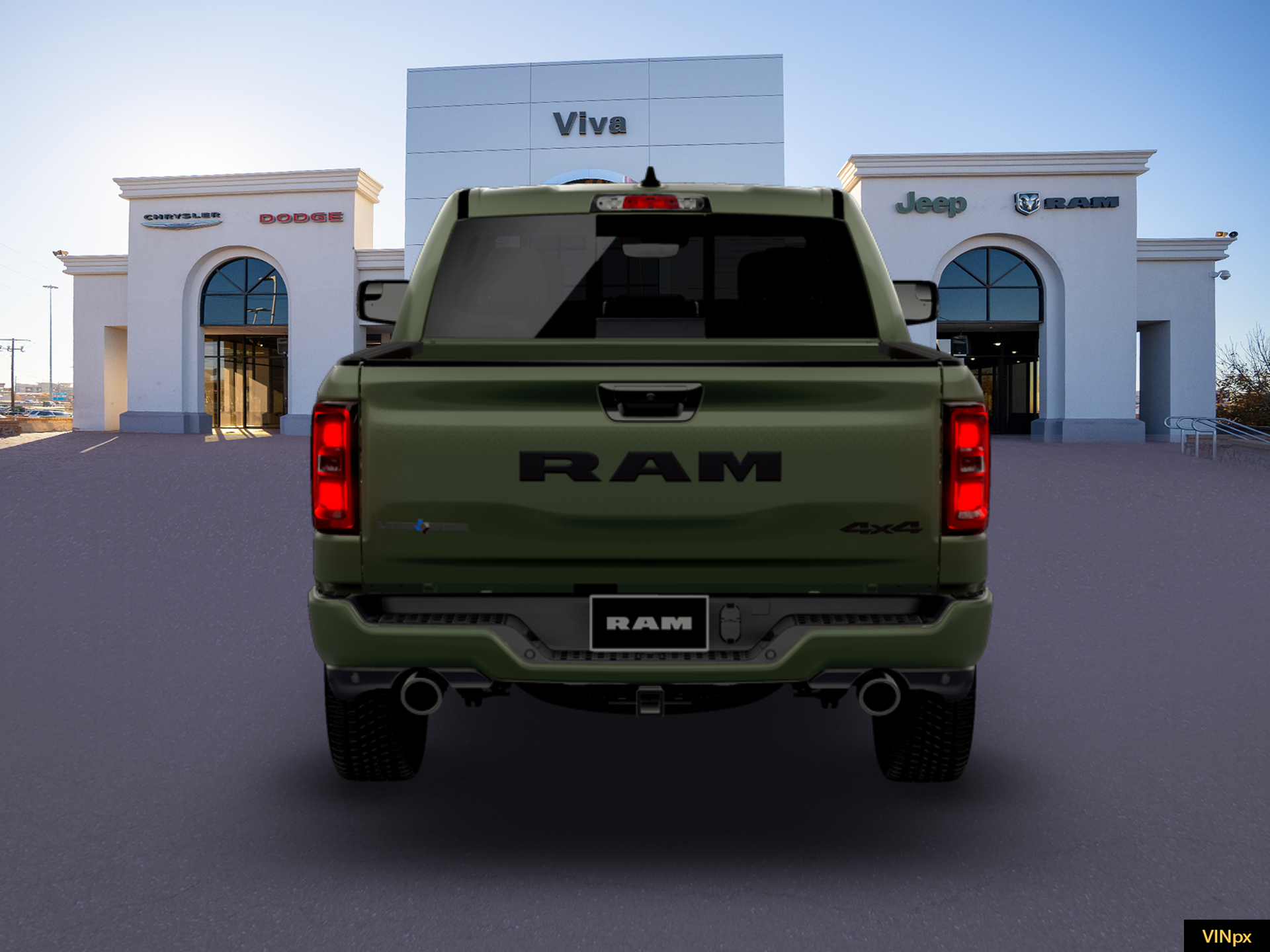 New 2026 Serrano Green Metallic RAM Big Horn/Lone Star image 6