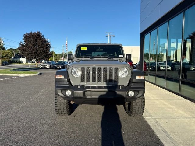 Used 2021 Gray Jeep Unlimited Sport S image 7