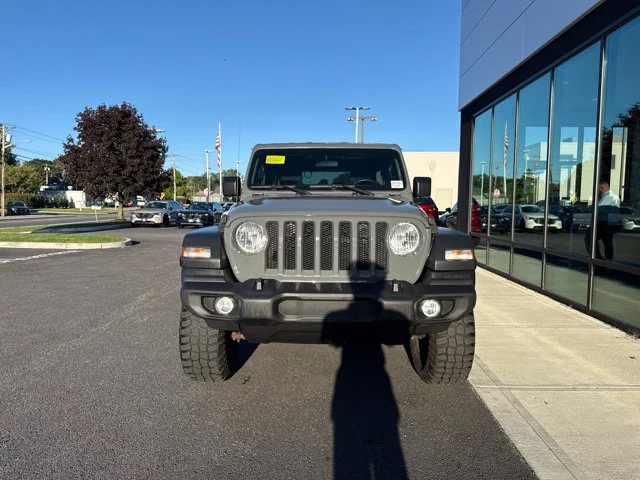 Used 2021 Gray Jeep Unlimited Sport S image 7