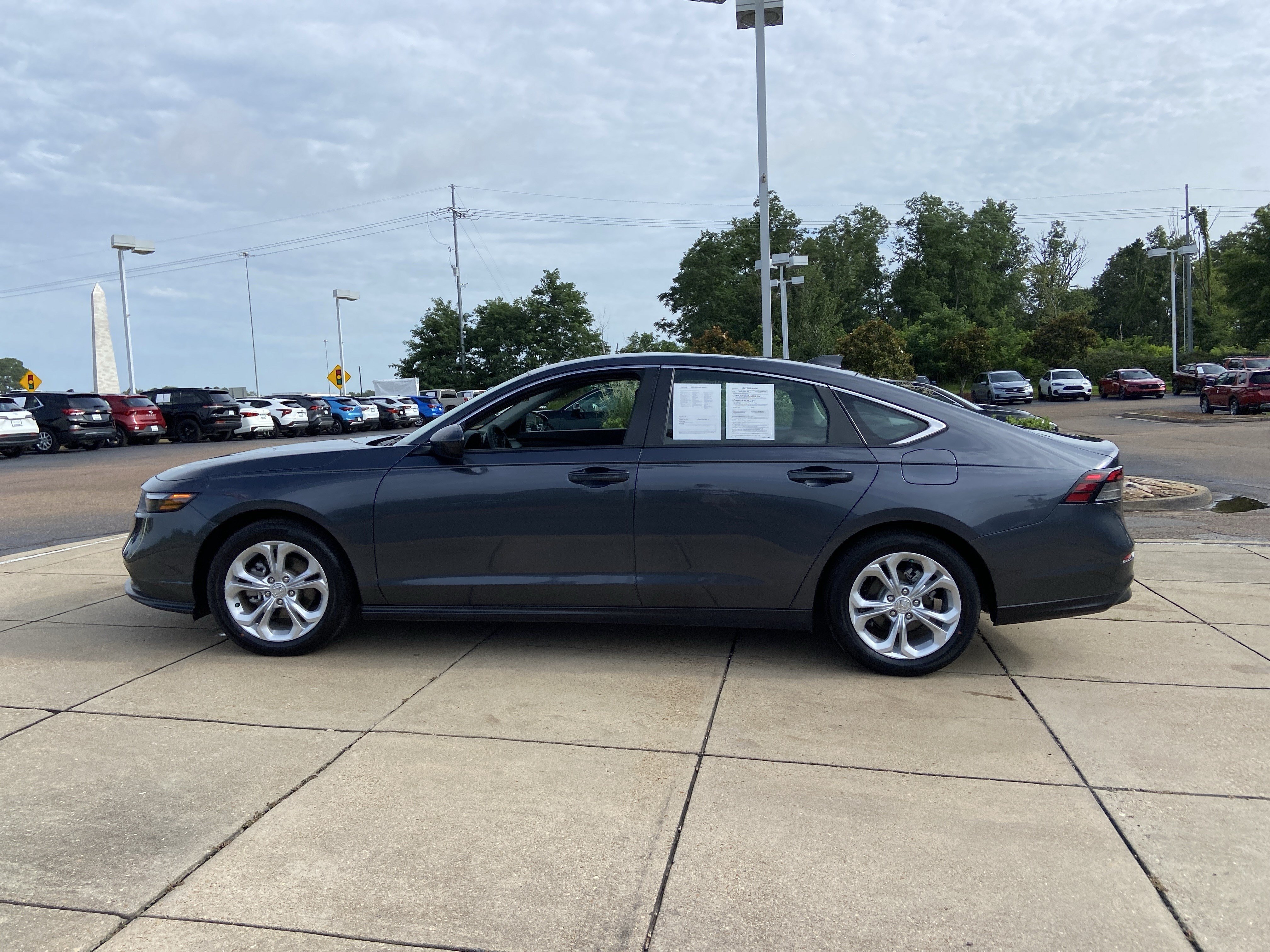 Used 2024 Meteorite Gray Metallic Honda LX image 7