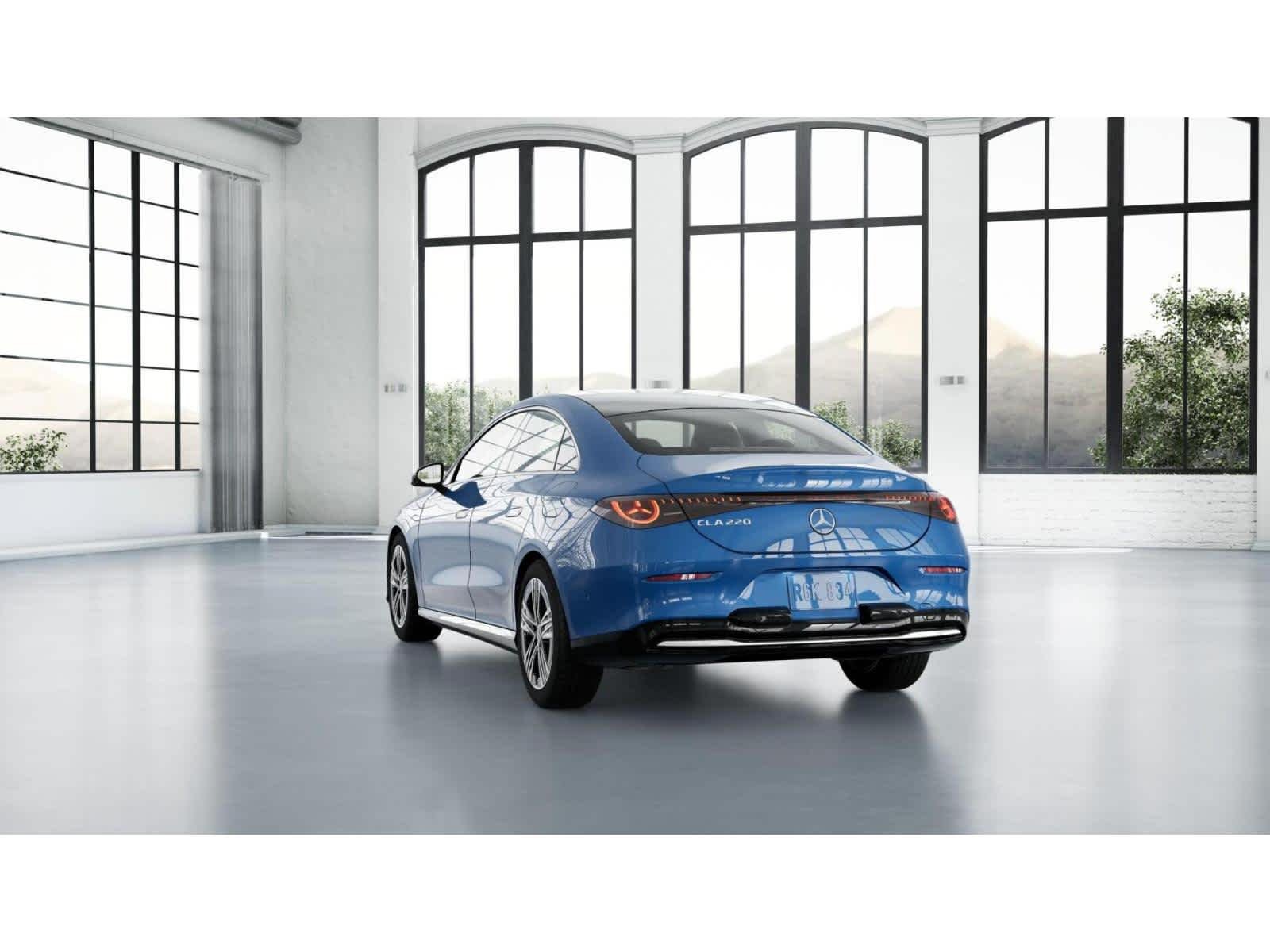 New 2027 Sky Blue Metallic Mercedes-Benz CLA 220 Hybrid image 26