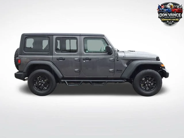 Used 2021 Gray Jeep Unlimited Willys image 6