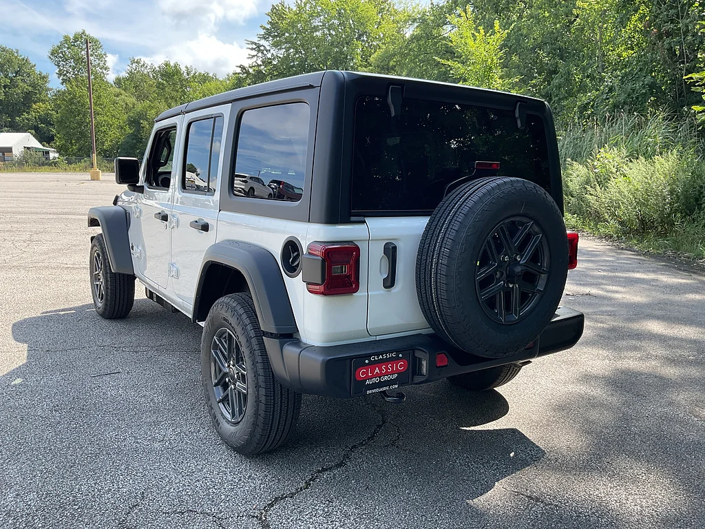 New 2027 Bright White Clearcoat Jeep Sport S image 7