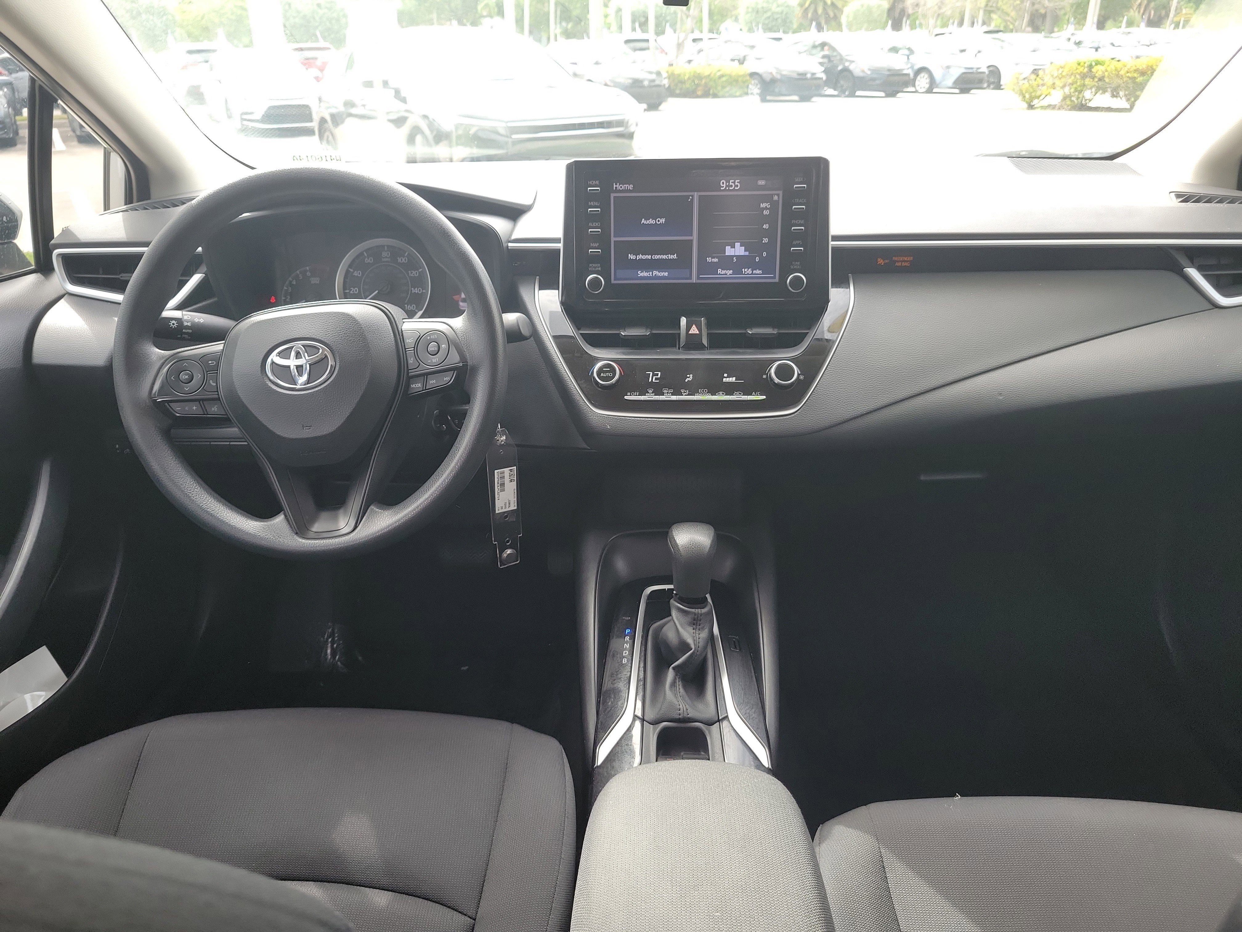 Used 2020 Classic Silver Metallic Toyota LE image 16