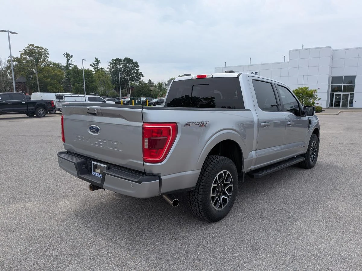 Used 2022 Silver Ford Xlt 4wd Supercrew image 5