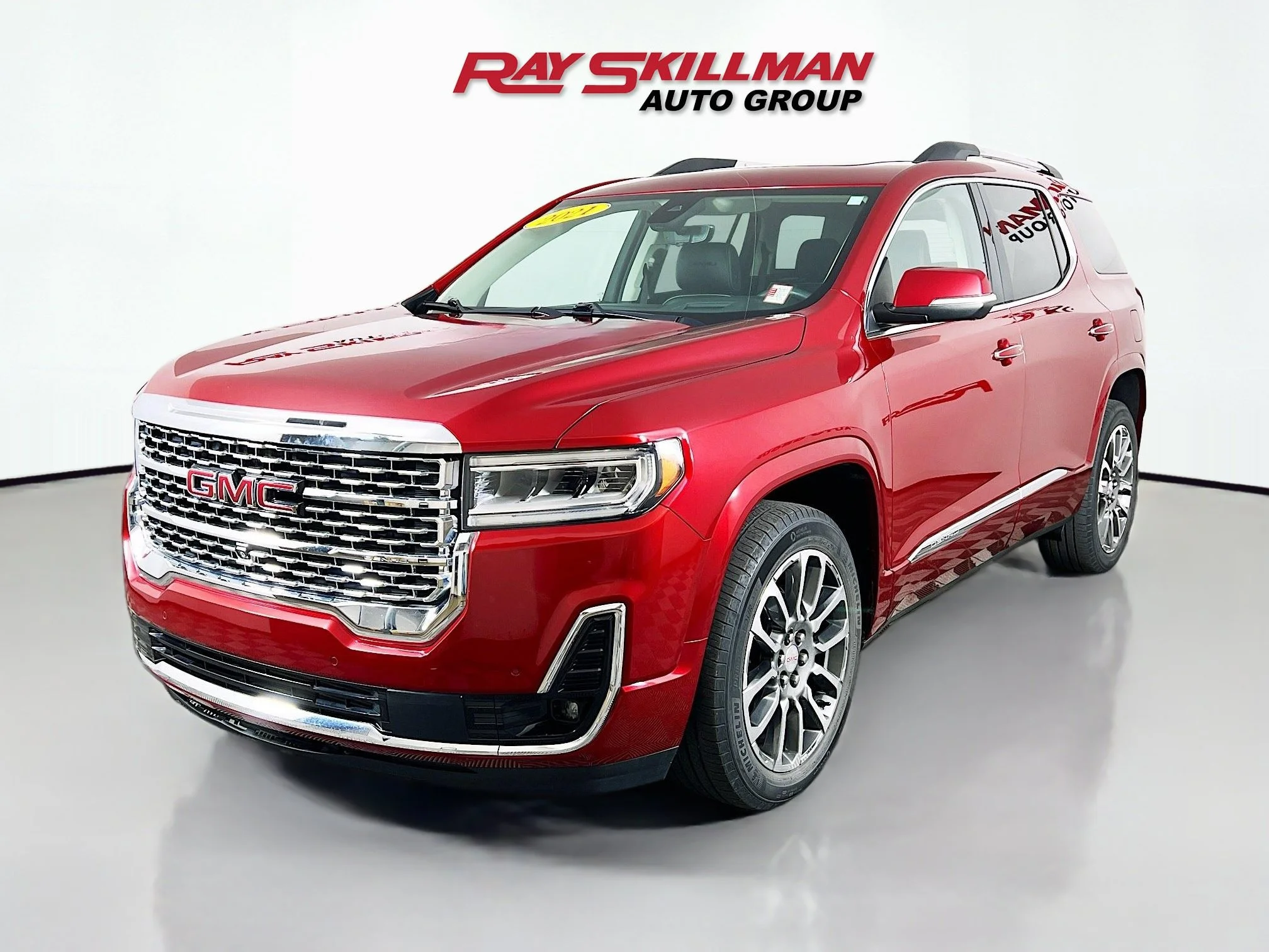 Used 2021 Cayenne Red Tintcoat GMC DENALI image 3