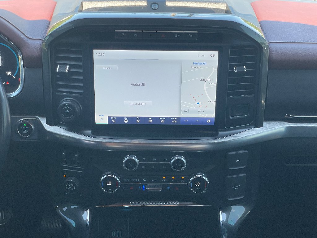 Used 2021 Carbonized Gray Metallic Ford LARIAT image 8