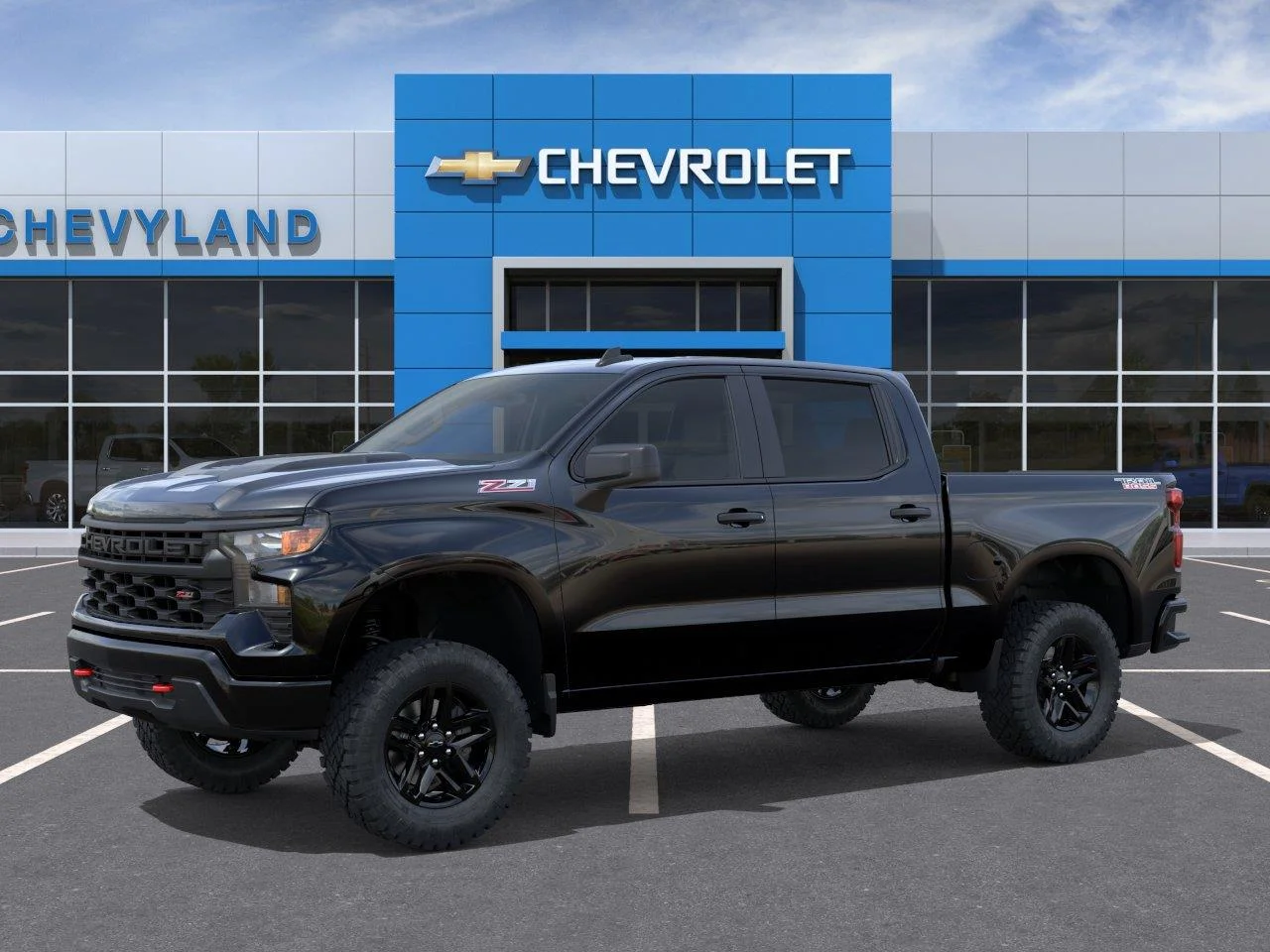 New 2026 Black Chevrolet Custom Trail Boss image 2