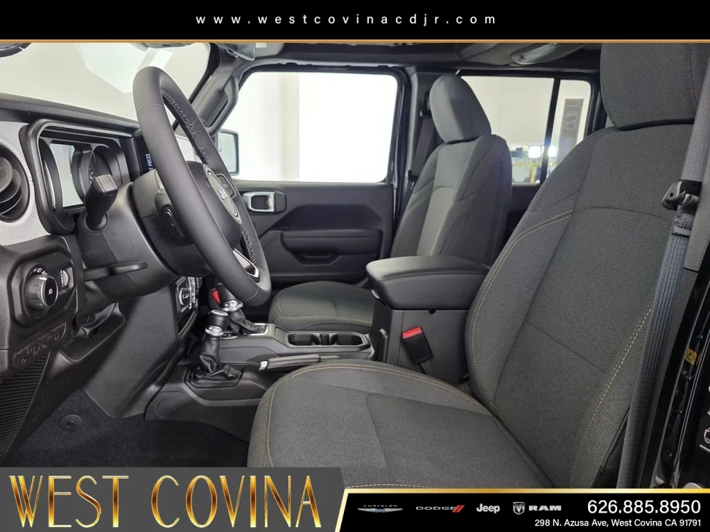 New 2025 Black Clear-Coat Exterior Paint Jeep Sport S image 19