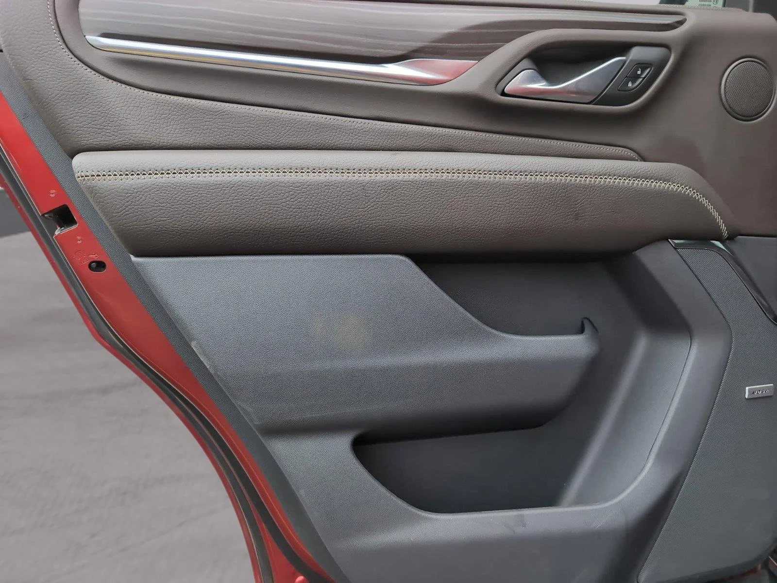 Used 2024 Volcanic Red Tintcoat GMC Denali image 34