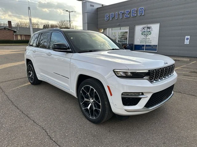 Used 2023 White Jeep Summit Reserve image 10