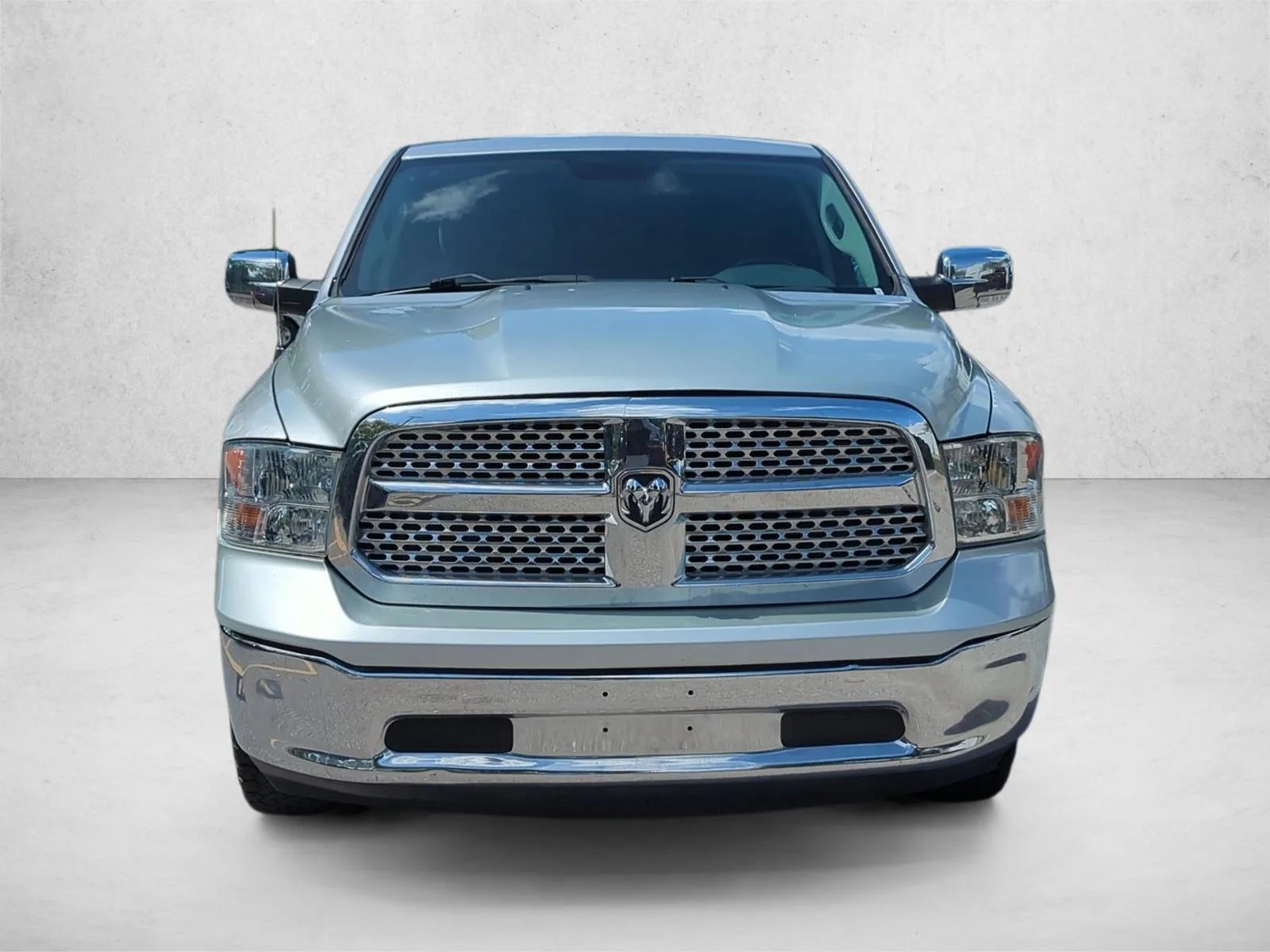 Used 2019 Bright Silver Metallic Clearcoat Ram SLT image 2