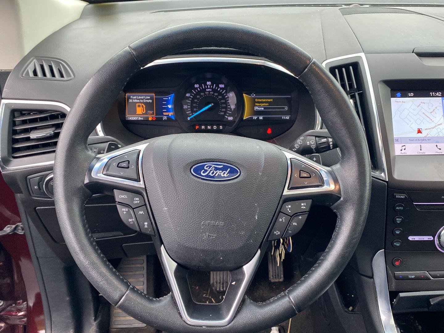 Used 2019 Burgundy Velvet Metallic Tinted Clearcoat Ford Titanium image 18