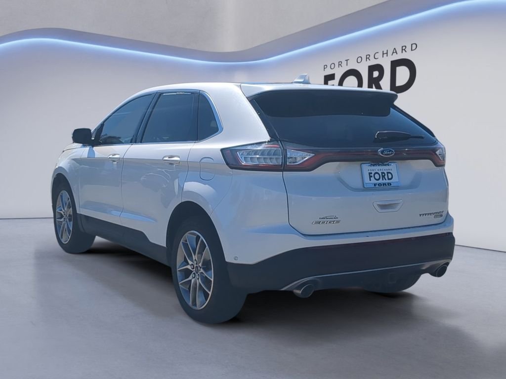 Used 2017 White Ford Titanium image 5