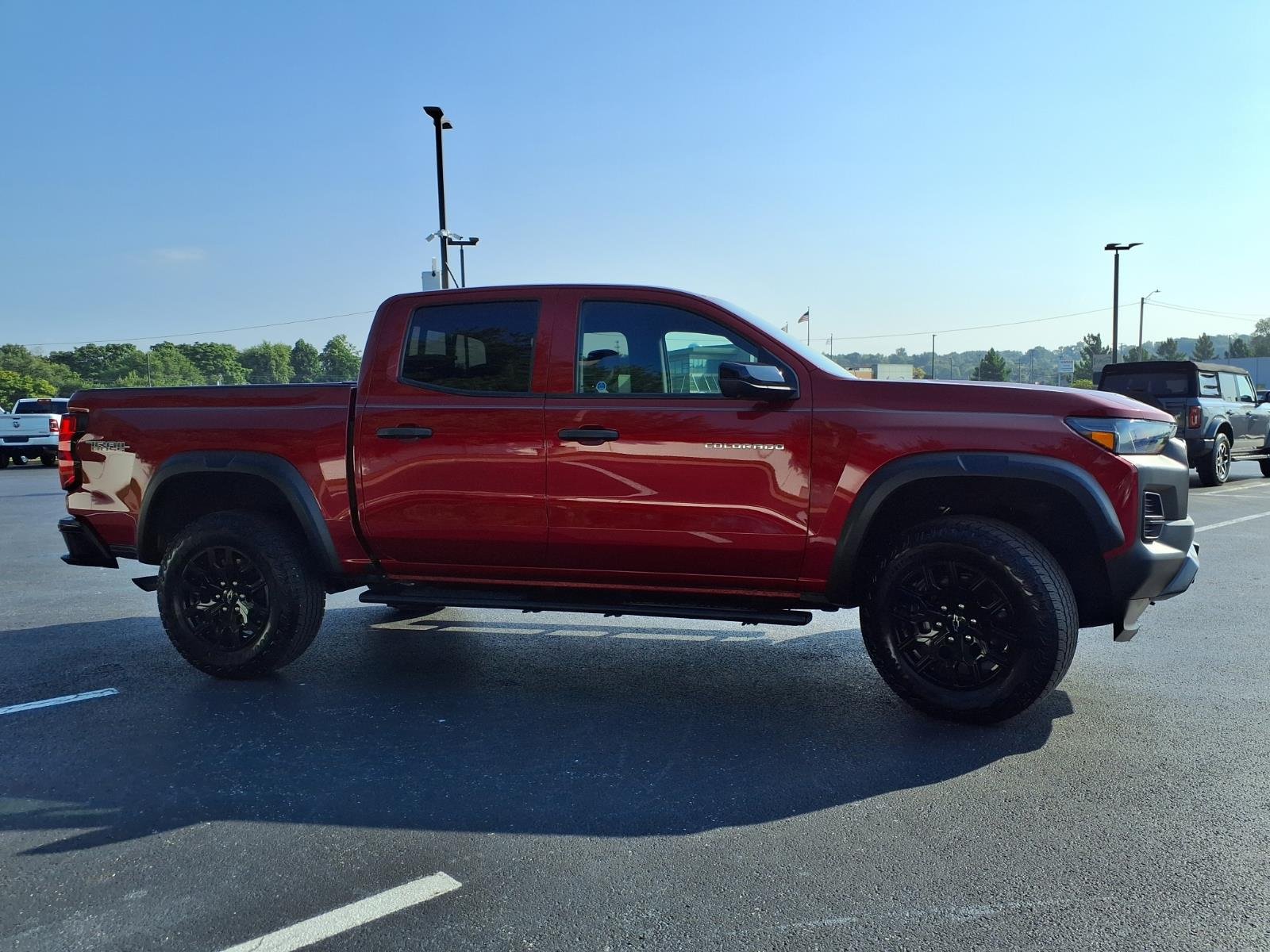 Used 2024 Radiant Red Tintcoat Chevrolet Trail Boss image 31