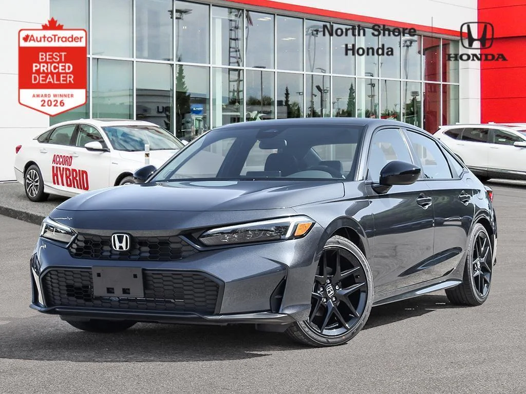 New 2026 Meteoroid Grey Metallic Honda SPORT Sport by name. Sport by nature. image 1