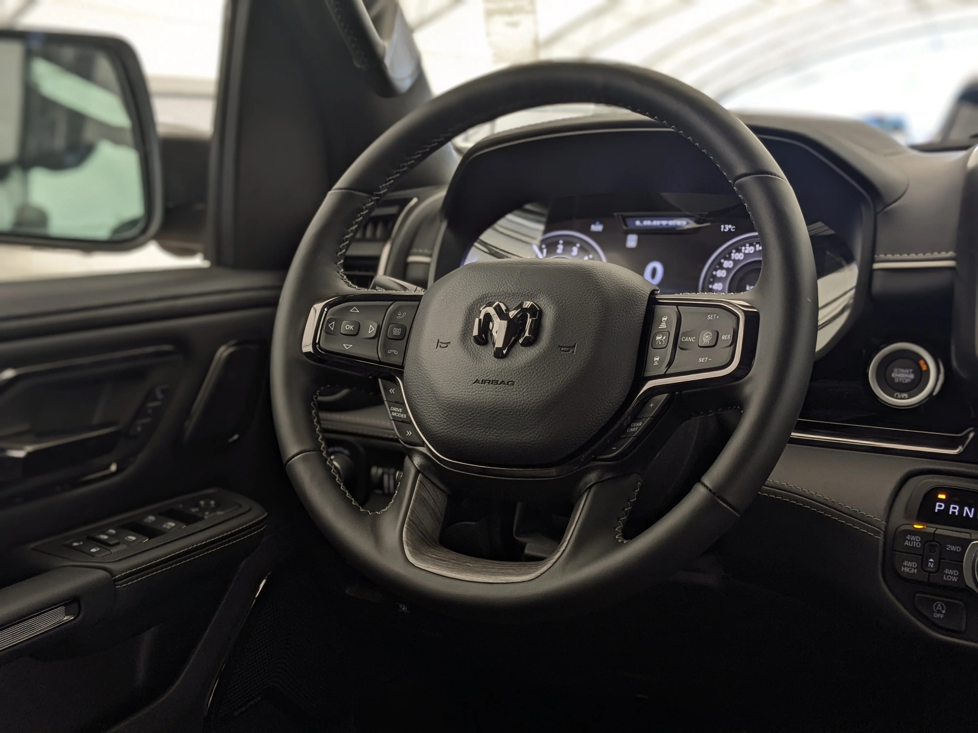 New 2026 Black RAM Limited - - 5.7L HEMI V8 - Pano Sunroof - Limited Lvl A Grp - Trailer Brake Ctrl & More! image 16