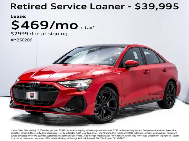 2026 Audi A3 40 Premium Plus