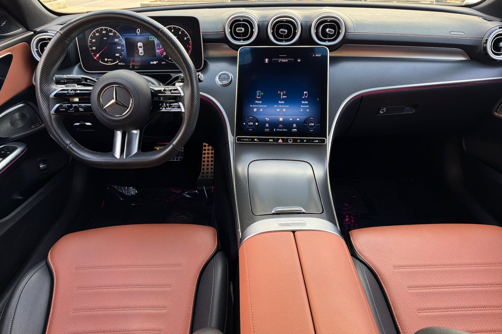 Used 2023 Black Mercedes-Benz C 300 image 2