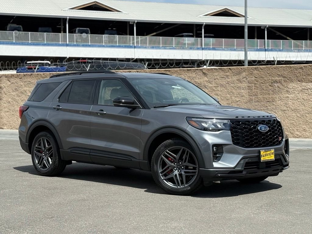 New 2026 Carbonized Gray Metallic Ford ST image 1