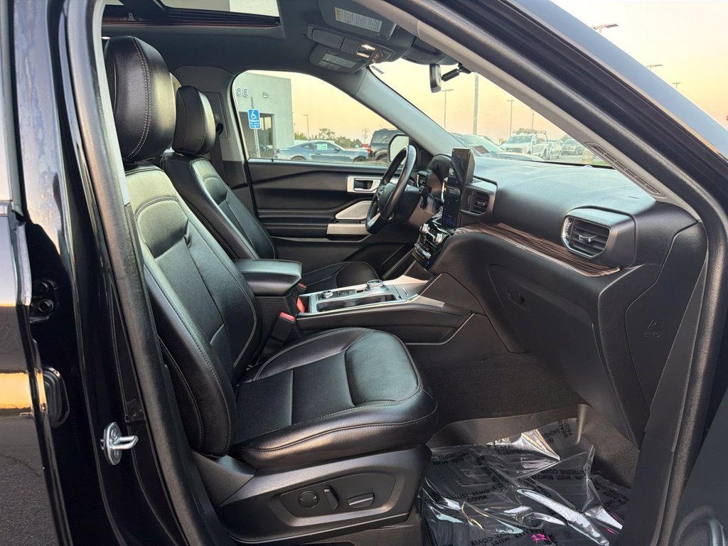 Certified Used 2023 Agate Black Metallic Ford Limited image 24