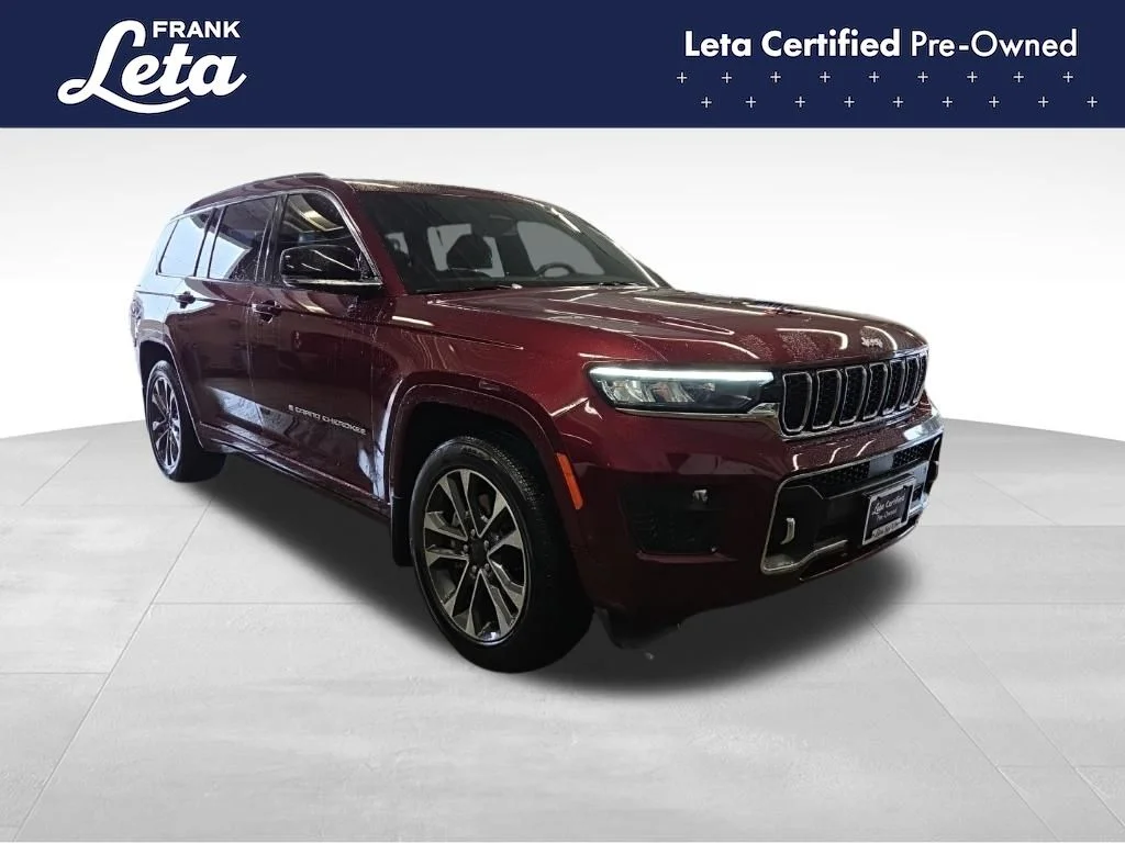 Certified Used 2024 Red Jeep Overland image 9