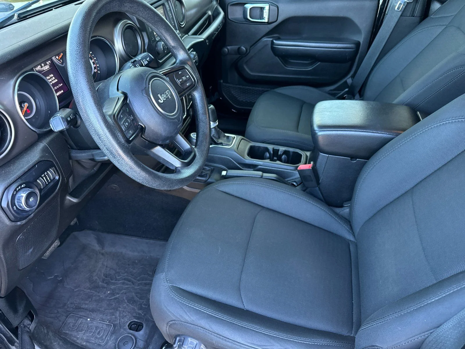 Used 2019 Black Clearcoat Jeep Unlimited Sport image 9