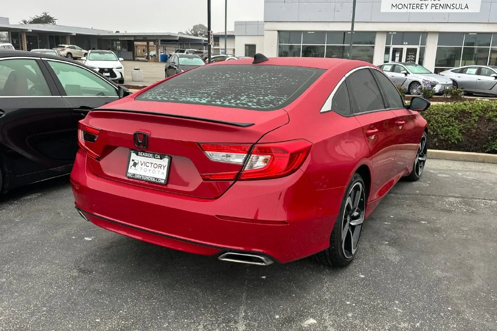 Used 2021 Radiant Red Metallic Honda Sport image 5