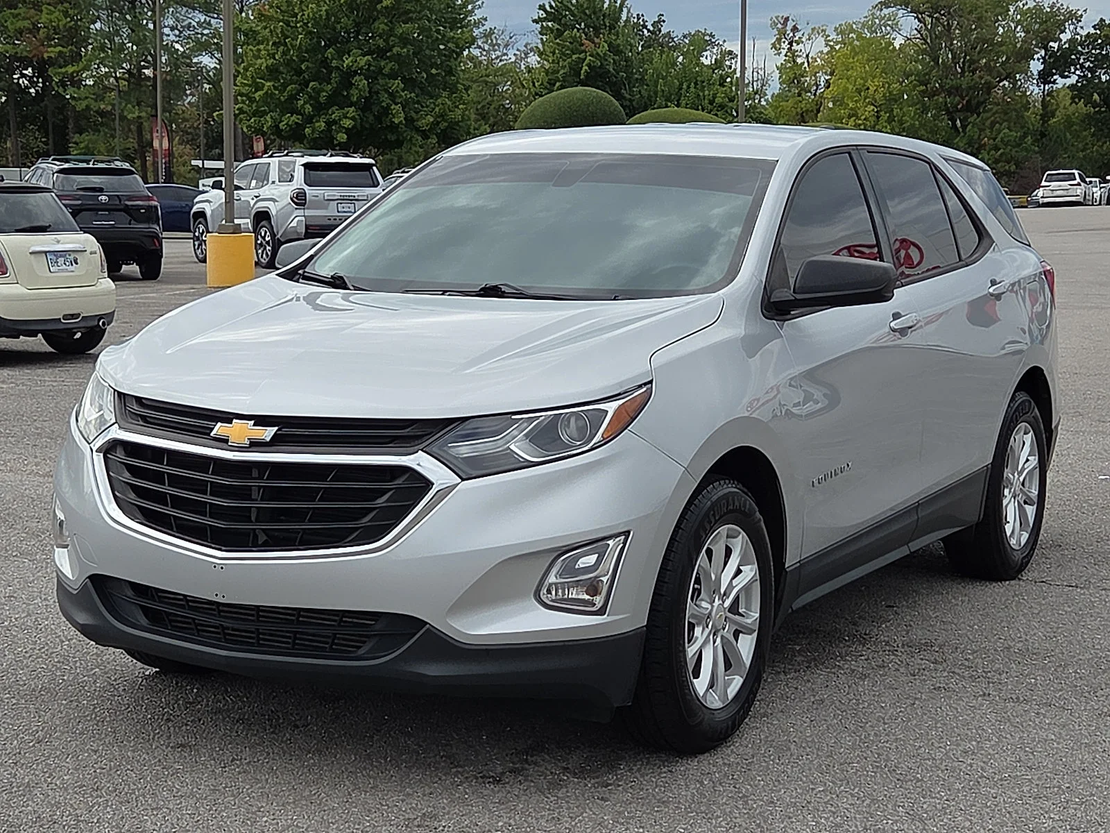 Used 2018 Chevrolet Equinox LS with VIN 2GNAXHEV3J6245524 for sale in Rogers, AR