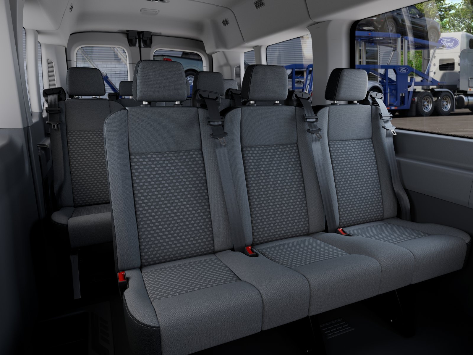 New 2027 Oxford White Ford Passenger Van XL image 12