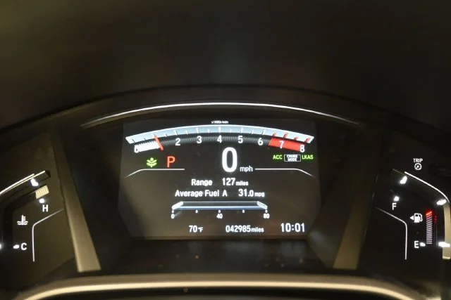 Used 2021 Radiant Red Metallic Honda AWD EX-L image 29