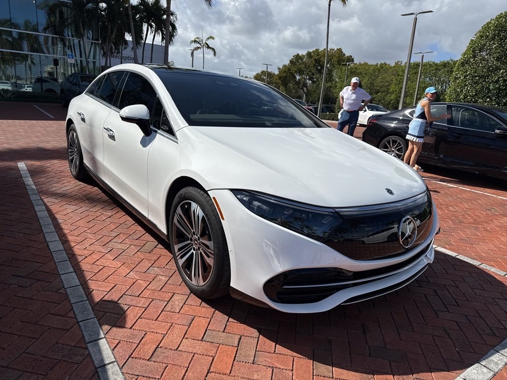 Certified 2022 Mercedes-Benz EQS Base with VIN W1KCG2DB2NA013565 for sale in West Palm Beach, FL