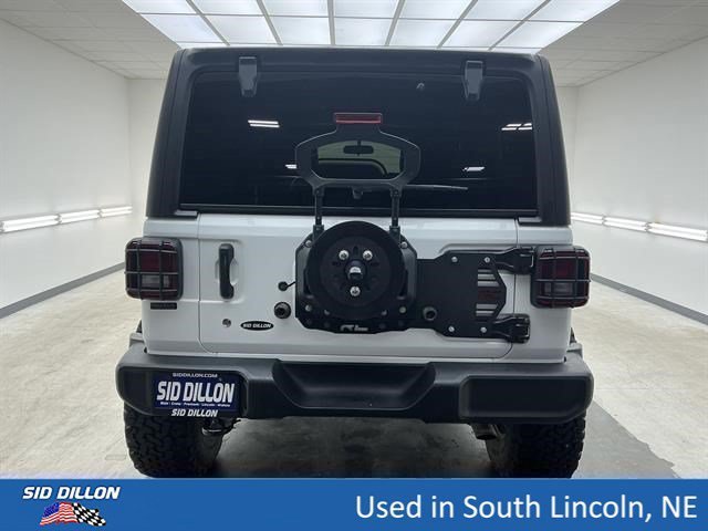 Used 2019 Bright White Clearcoat Jeep Sport Altitude image 5