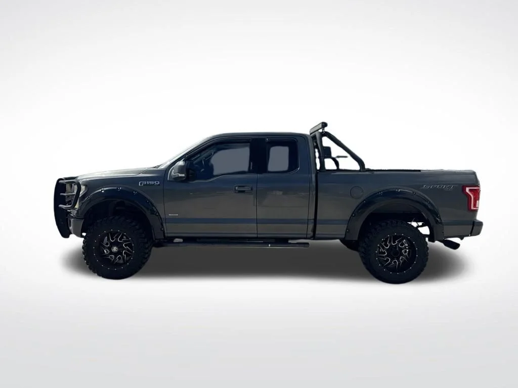 Used 2017 Shadow Black Ford Lariat image 8