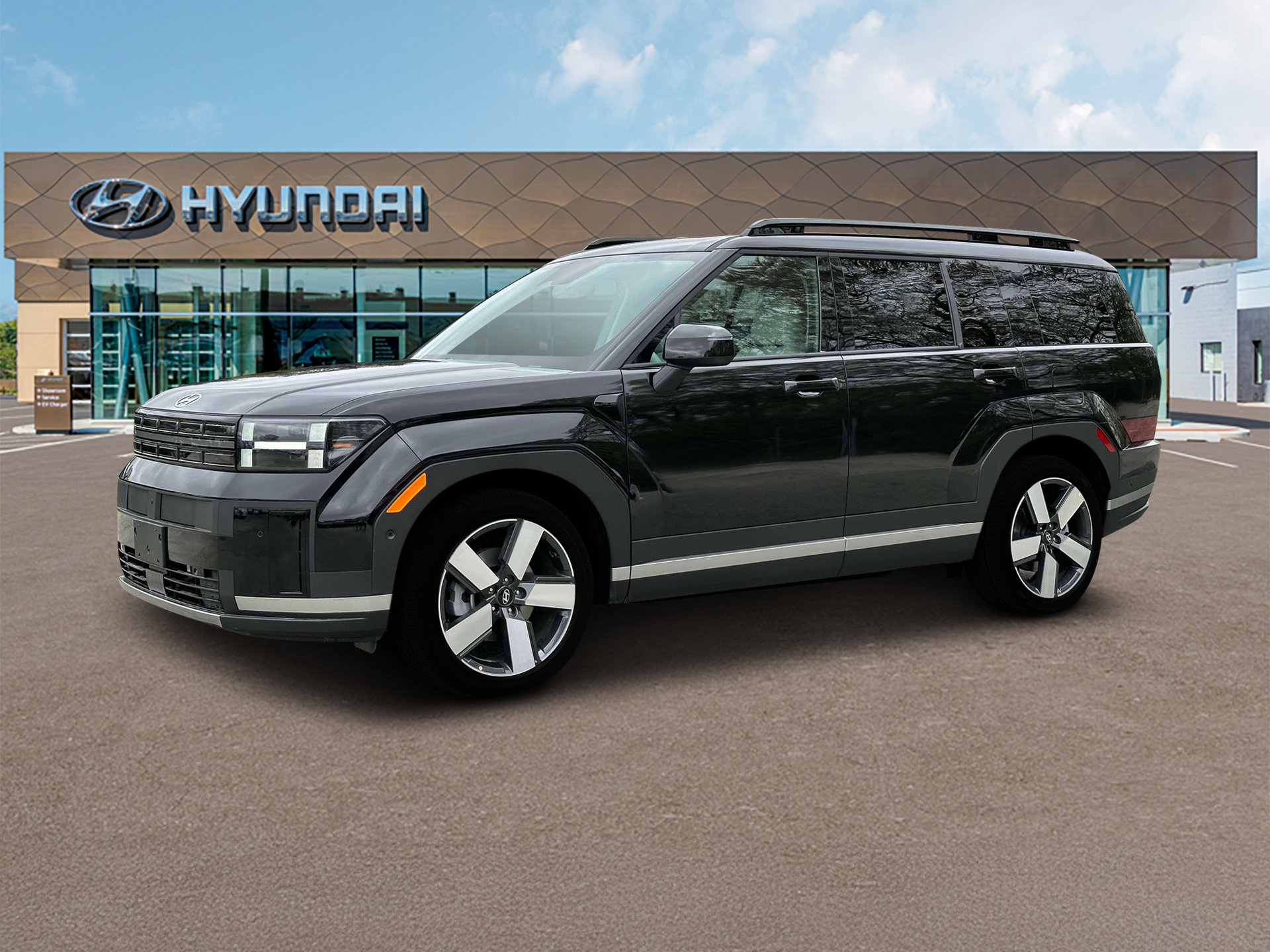 New 2024 Black Hyundai Limited AWD image 2
