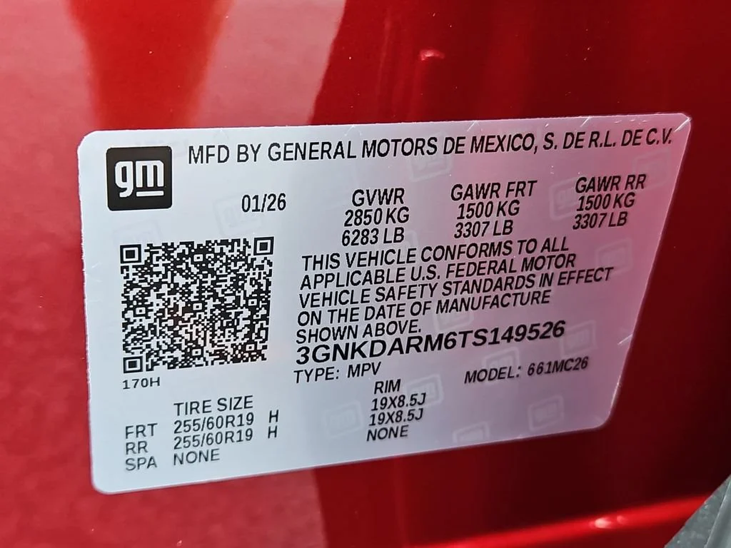 New 2026 Radiant Red Tintcoat Chevrolet LT image 25