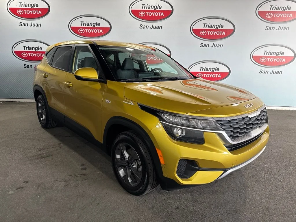 Used 2022 Yellow Kia LX image 3