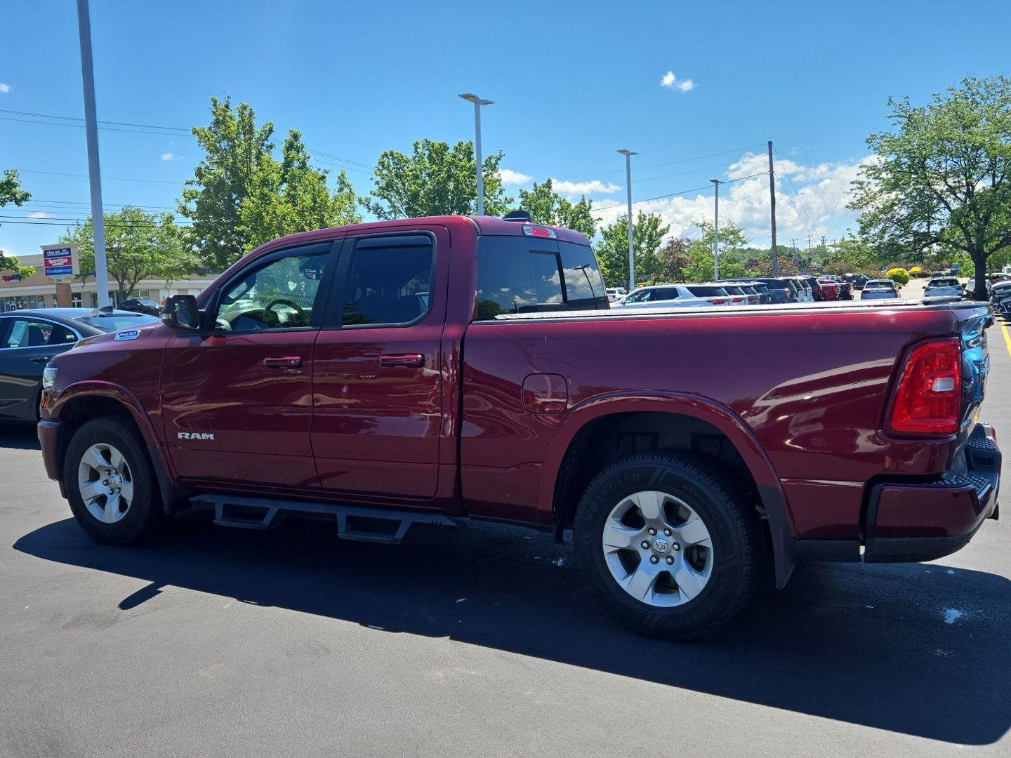 Used 2025 Delmonico Red Pearlcoat Ram Big Horn image 4