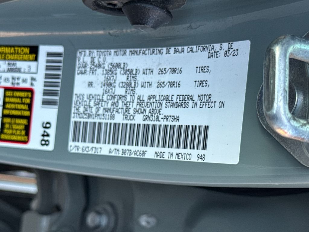 Used 2023 Gray Toyota TRD Off-Road image 47