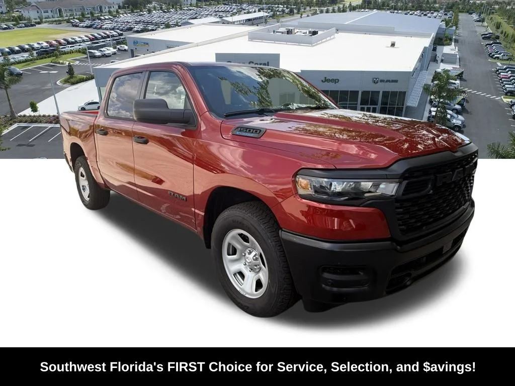 New 2026 Molten Red Pearlcoat RAM Tradesman image 2