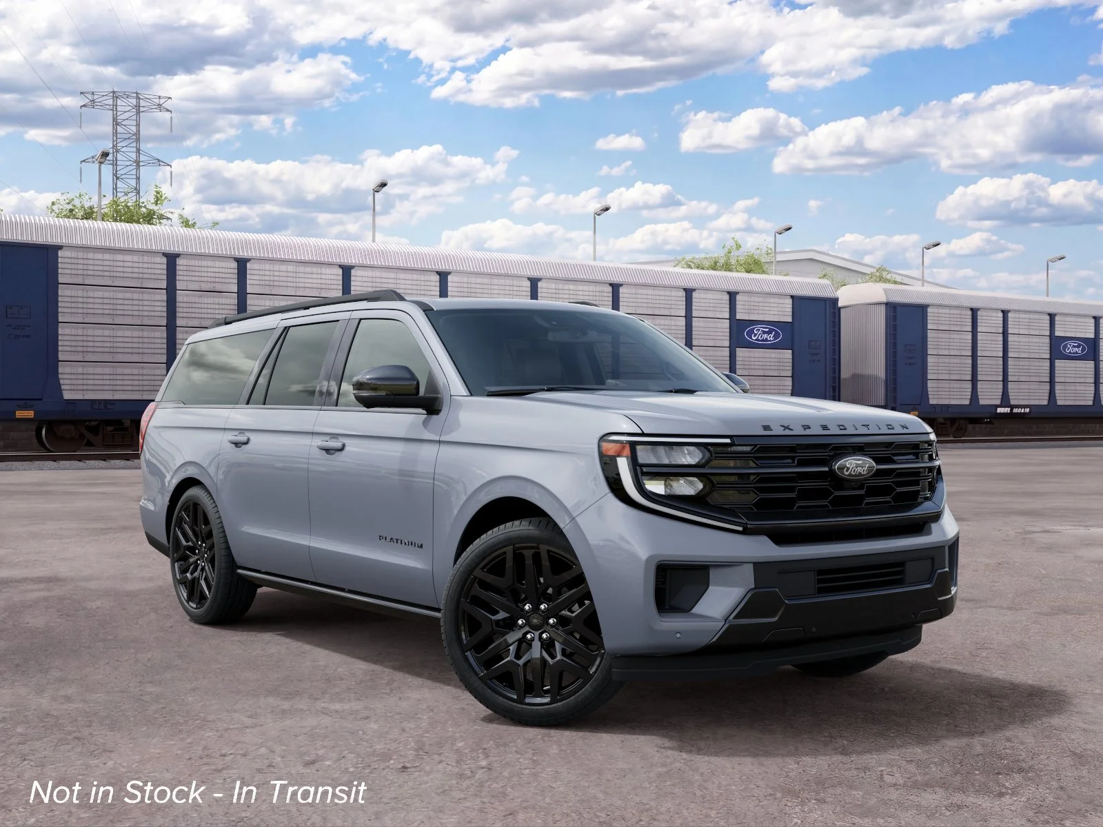 New 2027 Glacier Gray Metallic Tri-Coat Ford MAX Platinum image 4