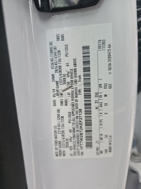 Used 2019 White Ford Lariat image 21