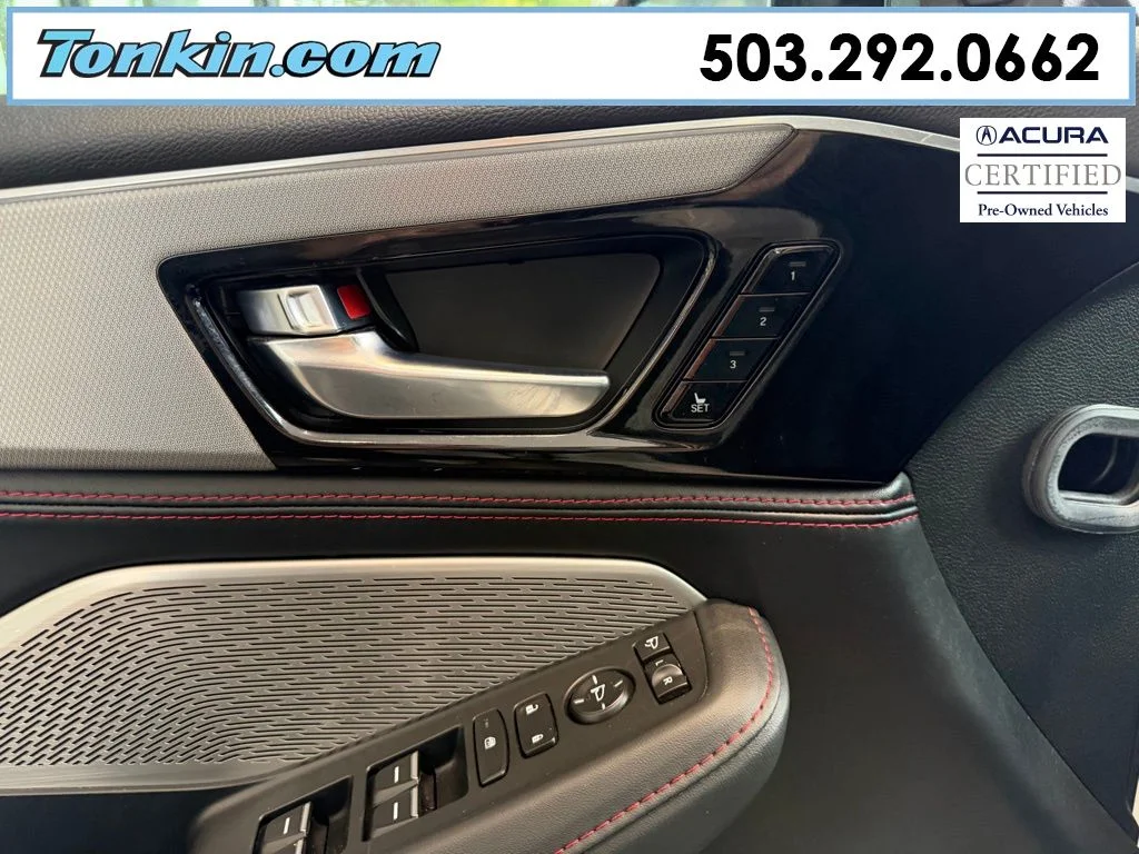 Certified Used 2023 Platinum White Pearl Acura SH-AWD with A-Spec Package image 13