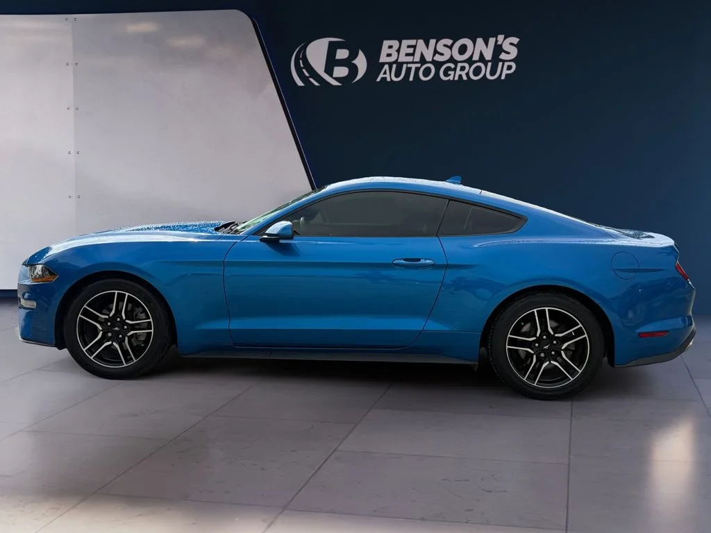 Used 2021 Blue Ford EcoBoost image 2