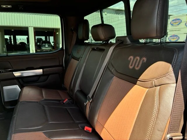 Used 2024 Star White Metallic Tri-Coat Ford King Ranch image 9