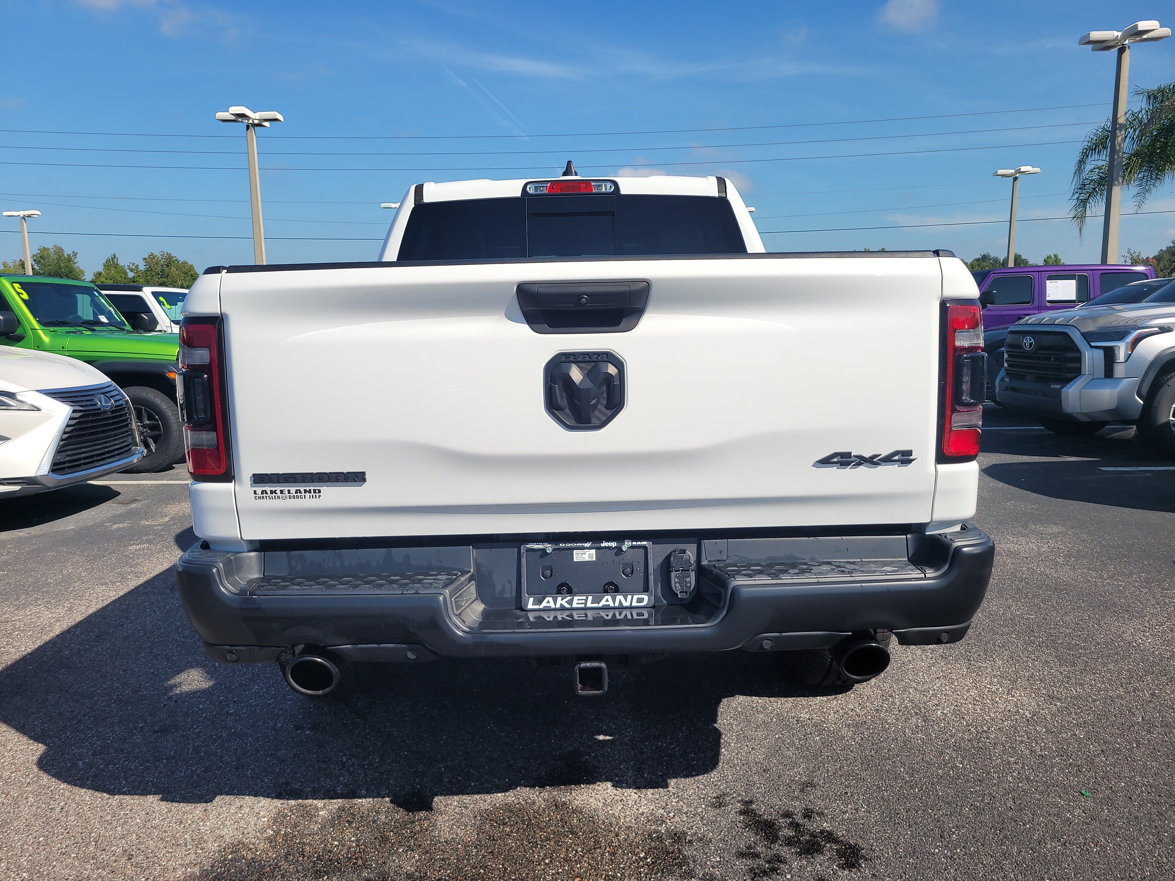 Used 2023 Bright White Clearcoat Ram Big Horn image 5