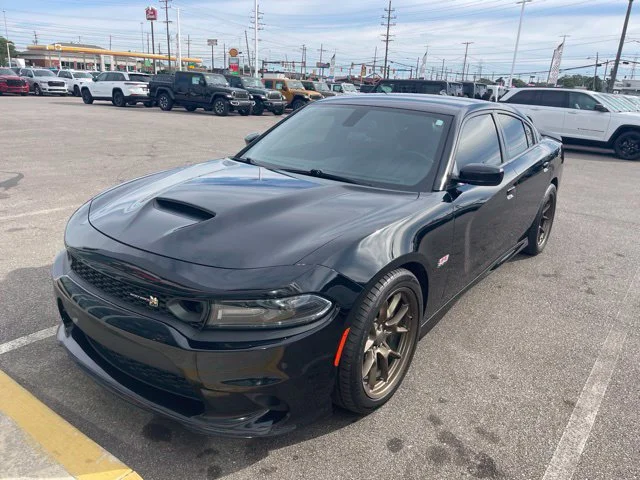 Used 2021 Black Dodge R T Scat Pack image 2